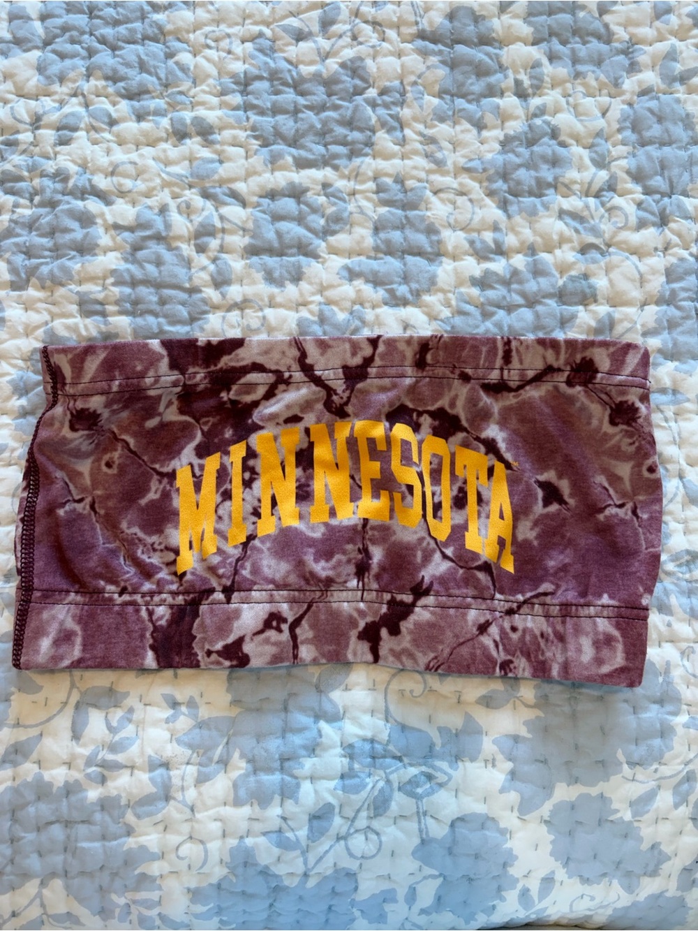 University of Minnesota Game Day Bandeau Top